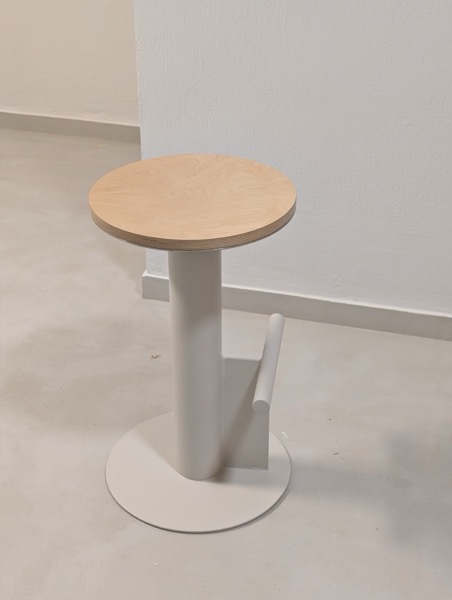 Minimal Barstool, finished